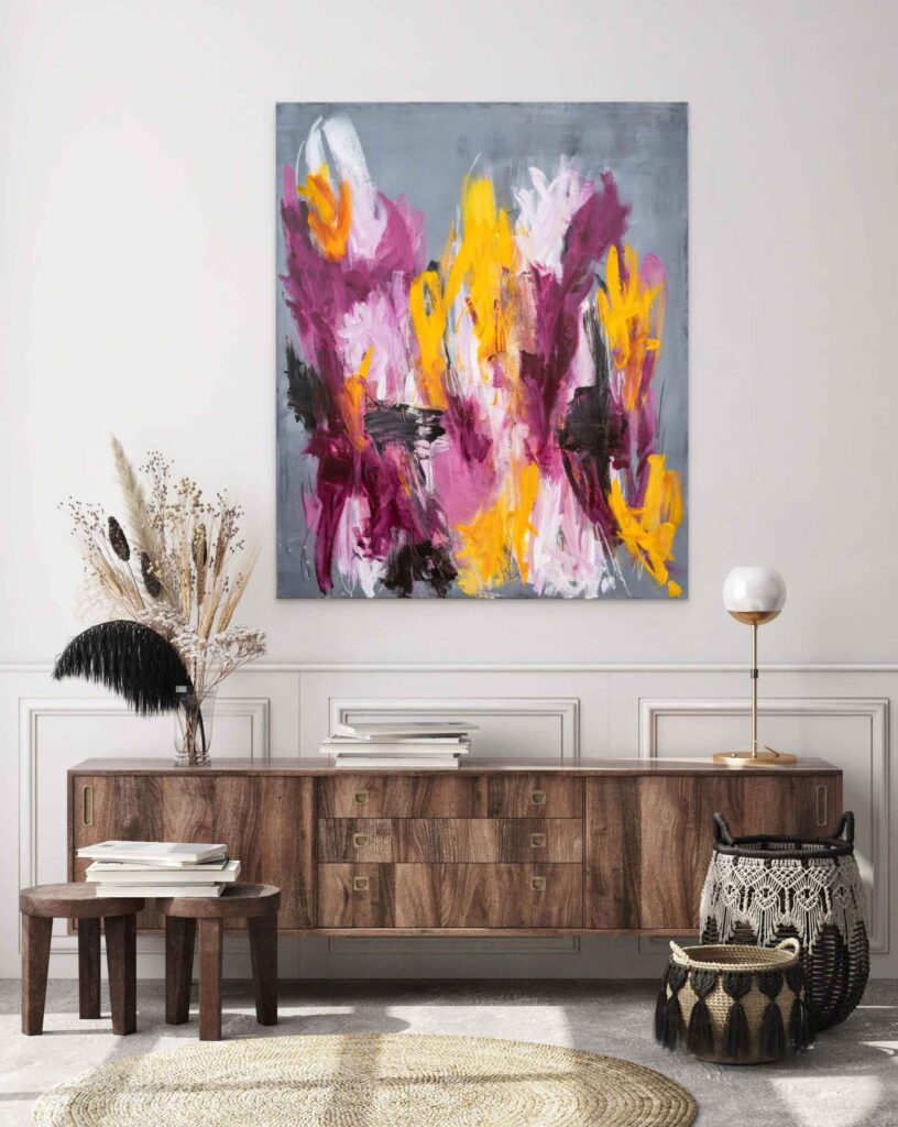 Unabhängigkeit, 100 x 120 cm, 2023, erhältlich