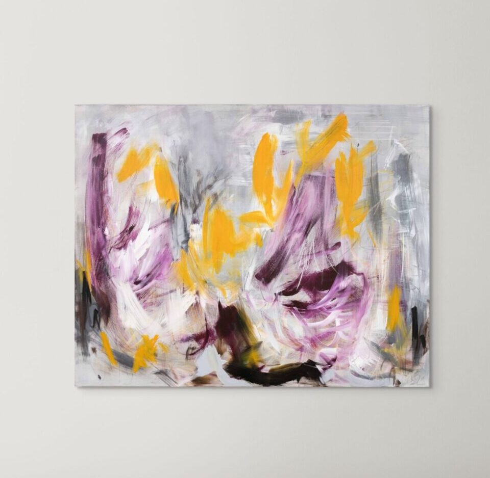 Freedom, 120 x 150 cm, Acryl/Pastel, 2022, verkauft